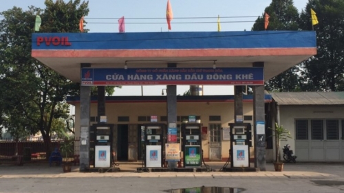 Thanh Hoá - Trạm sạc Vinfast : Cửa hàng xăng dầu PVOIL Đông Khê